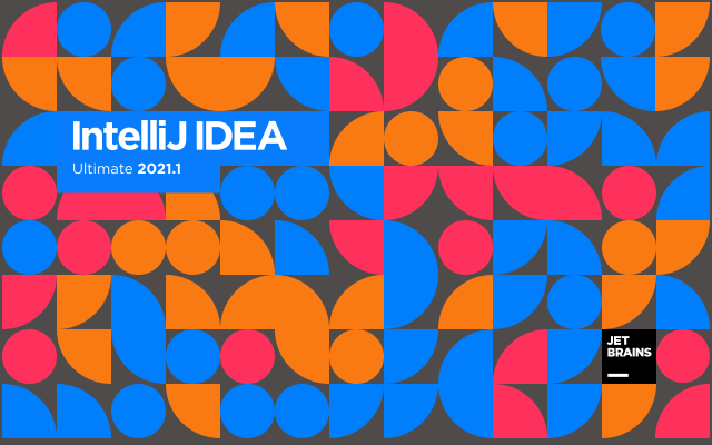 IDEA 2021.1 版本启动界面