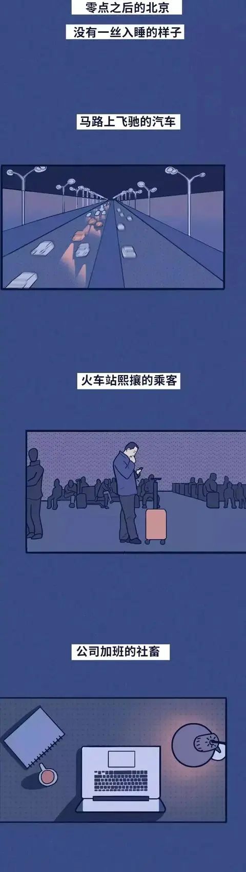 外地人在北京的真实状态（漫画）