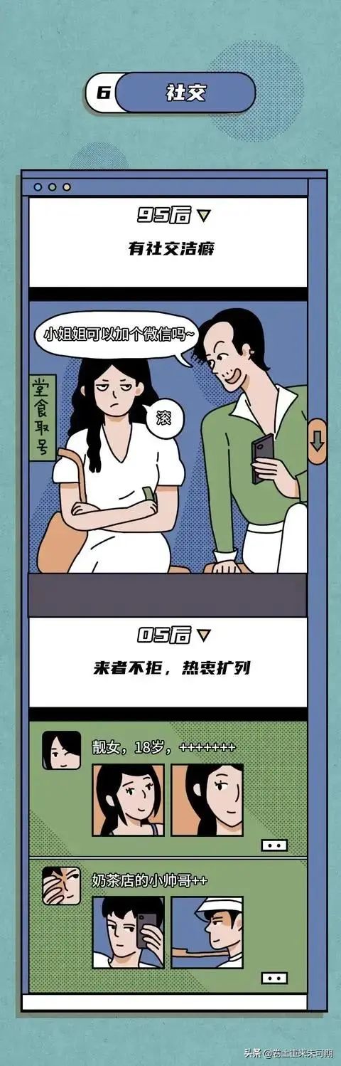 95后和05后到底差距有多大？（漫画）