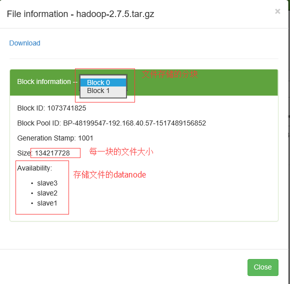 06 _使用命令在hadoop的HDFS中存储文件